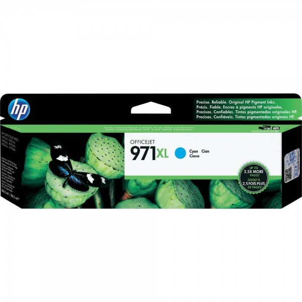 HP 971XL Cyan Tinte HP OfficeJet Pro X451 Pro X476 Pro X551 Pro X576 CN626AE