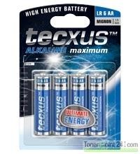 Tecxus Alkaline Mignon AA 1,5V VPE 4 Stück Blister