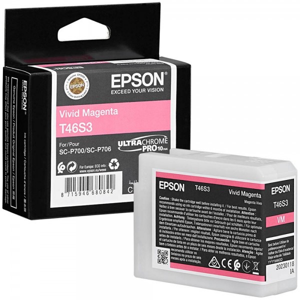 Epson T46S Tinte magenta für SureColor SC-P700 SC-P706 C13T46S300