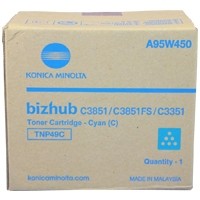 Konica Minolta TNP-49C Toner cyan A95W450 für Bizhub C3351