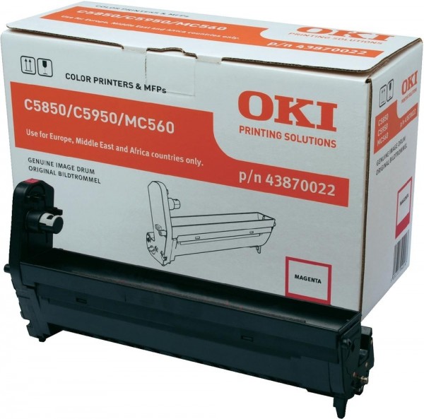 OKI Bildtrommel Magenta OKI C5850dn OKI C5950dn OKI MC560dn Drum Unit 43870022