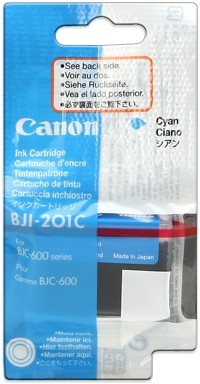 CANON BJI-201 Cyan Tintenpatrone für BJC 600 Serie