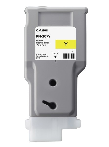 Canon Tinte PFI-207Y Yellow Canon imagePROGRAF iPF680 iPF685 iPF780 iPF785 8792B001