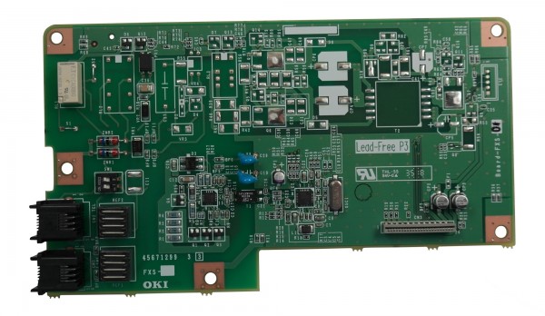 OKI 45885101 Board-FXS Maintenance Board MB472dnw MB492dn MB562dnw MC873 MC883