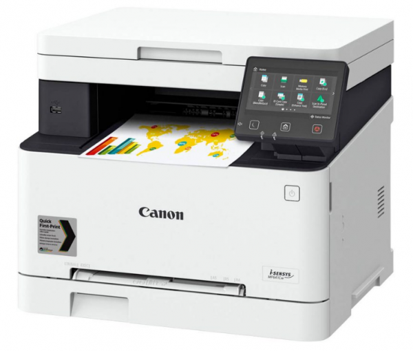 Canon i-Sensys MF651Cw 3 in 1 Farblaser-Multifunktionsdrucker grau A4 5158C009