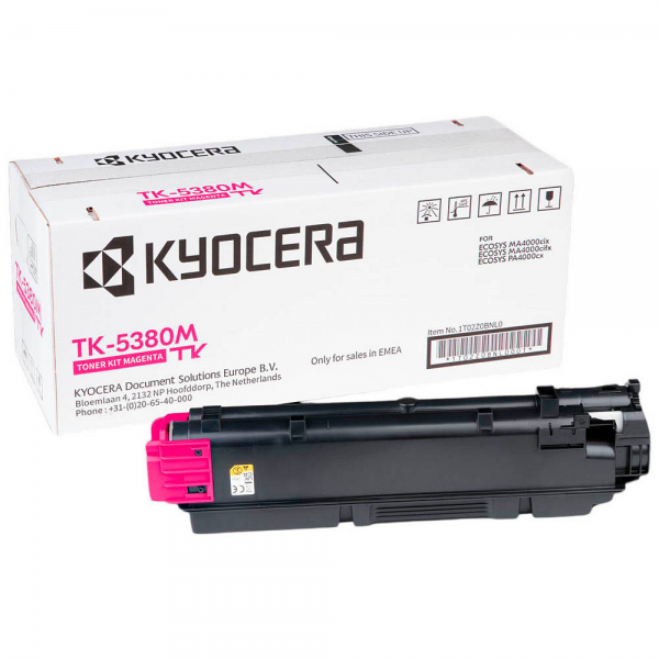 Kyocera TK-5380M Toner Magenta ECOSYS MA4000cix MA4000cifx ECOSYS PA4000cx