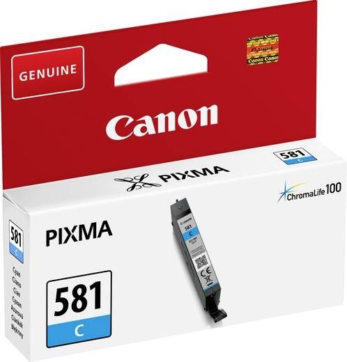 Canon Tinte cyan CLI-581C für PIXMA TR7550 TR8550 2103C001