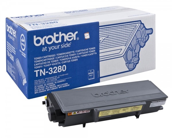 Brother TN-3280 Toner Black DCP-8085DN DCP-8880DN HL-5340D 5380DN MFC-8370DN MFC-8880DN 8890DW