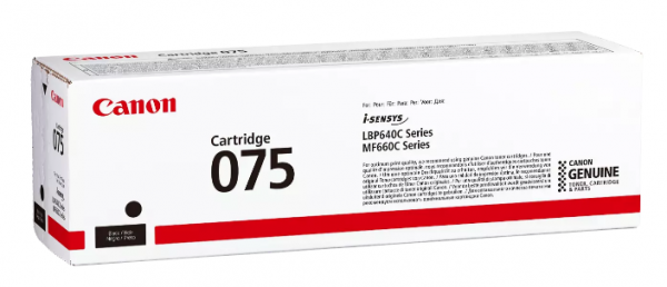 Canon 075 Toner Black 6365C002 für Canon i-Sensys LBP640C MF660C