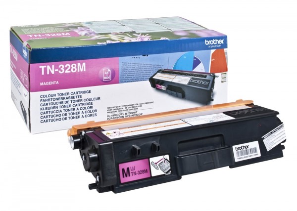 Brother TN-328M Toner Magenta DCP-9270 HL-4570 MFC-9970