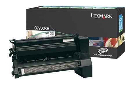 Lexmark C770 C772 X772 Toner Black Rückgabe Tonerkassette