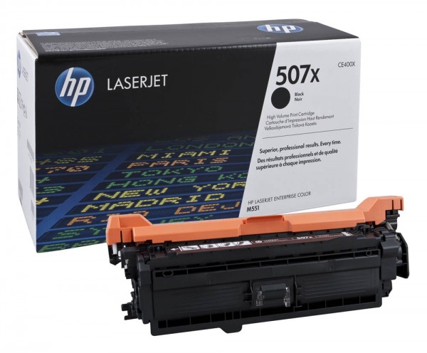 HP 507X Toner Black CE400X HP LaserJet Pro 500 M551 M575 M570 CE400x
