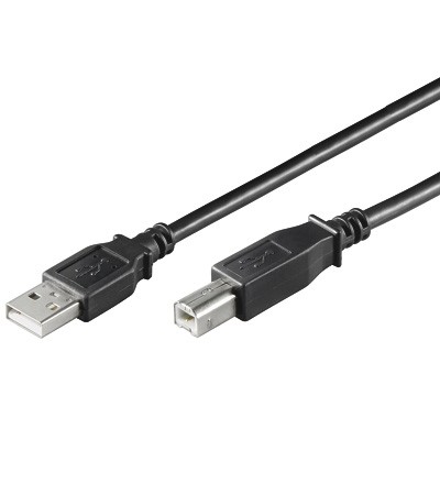 USB 2.0 Kabel A-B 3 Meter geschirmt