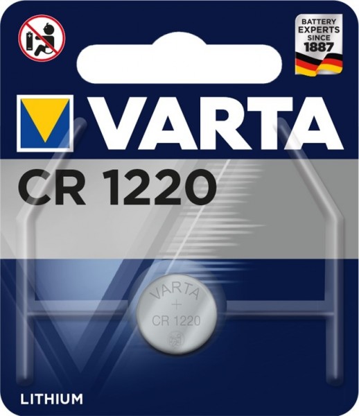 Varta CR1220 Knopfzelle Lithium 3 Volt