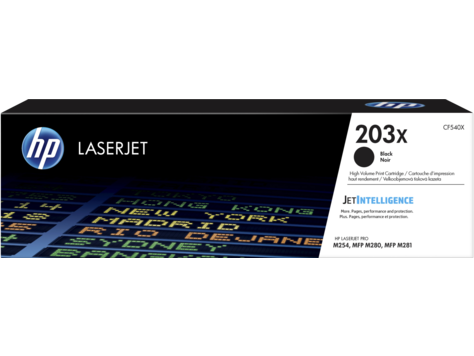 HP 203X Toner black CF540X für Color LaserJet Pro M280nw M281 HP Color LaserJet Pro M254
