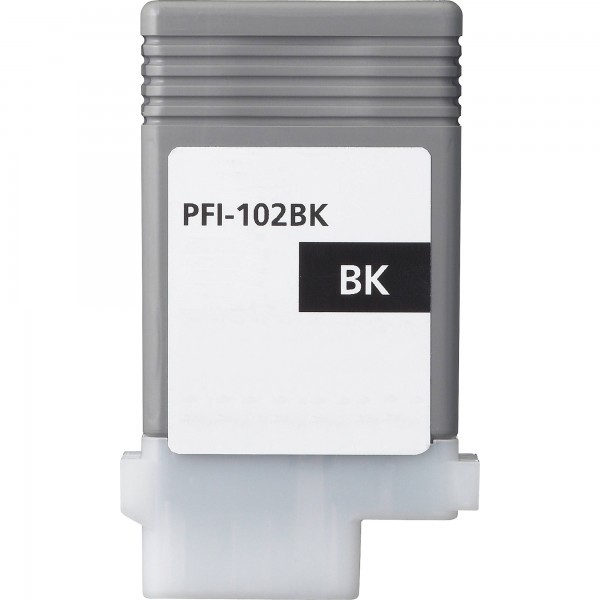 TP Premium Tintenpatrone Schwarz PFI-102BK iPF-500 iPF-600 iPF-710 iPF-760 0895B001 Generic