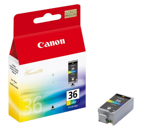 Canon CLI-36 Tinte Color Pixma IP100 iP110 1511B001