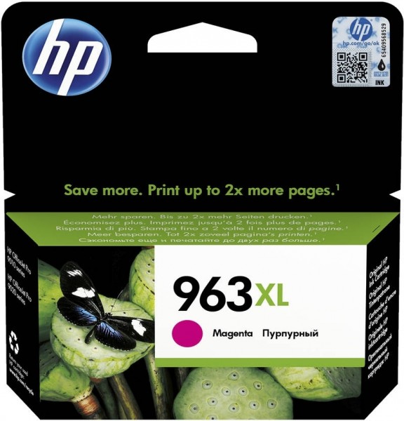 HP 963XL Tintenpatrone magenta für OfficeJet Pro 9010 9012 9014 9015 3JA28AE