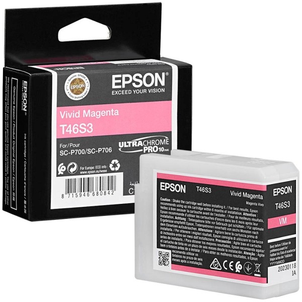 Epson T46S3 Tinte magenta Epson SureColor SC-P700 SC-P706 C13T46S300