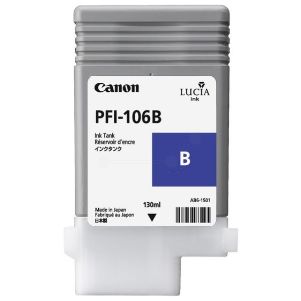 Canon Tintenpatrone PFI-106B Blue imagePROGRAF iPF6400 6629B001