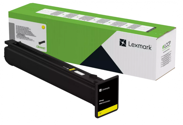 Lexmark 24B7608 Toner gelb 12.000 Seiten für Lexmark XC8355