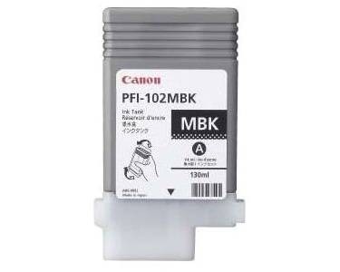 Canon Tinte PFI-102MBK Matt Black IPF-500 iPF-600 610 650 IPF-750 iPF-755 760 iPF-765 LP17 0894B001