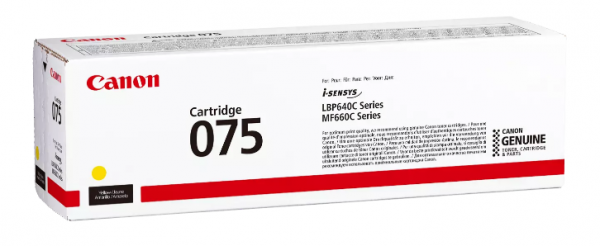 Canon 075 Toner Yellow 6362C002 für Canon i-Sensys LBP640C LBP647Cdw MF660C MF667Cdw