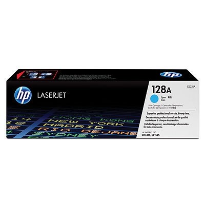 HP 128A Toner Cyan CE321A Color LaserJet Pro CP1525 LaserJet Pro CM1415fn
