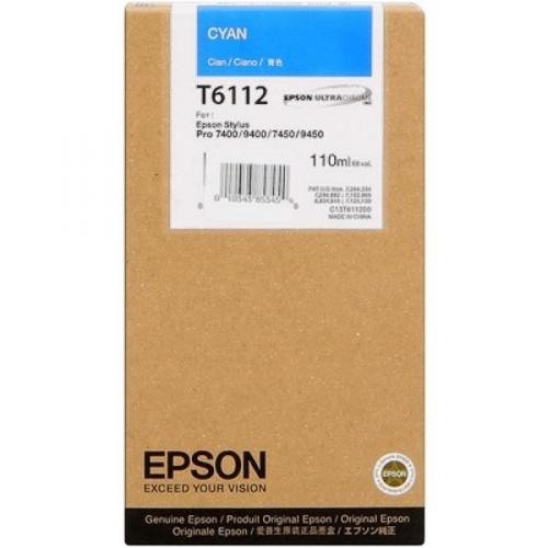 Epson Tintenpatrone T611200 cyan für Stylus Pro 7400 7450 9400 9450