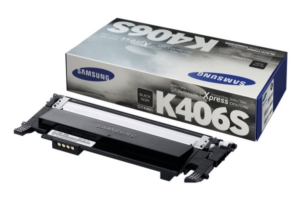 Samsung Toner Black CLP360 CLP365 CLX3300 CLX3305 CLT-K406S SU118A