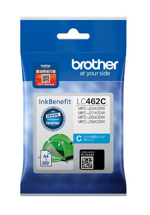 Brother LC-462C Tintenpatrone Cyan für Brother MFC-J2340DW MFC-J2740DW MFC-J3540DW MFC-J3940DW