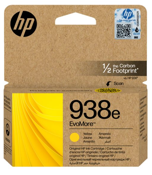 HP 938e Gelb 4S6Y1PE HP Officejet Pro 9110b 9120 9120b 9120e 9130b 9130e 9720e 9730e