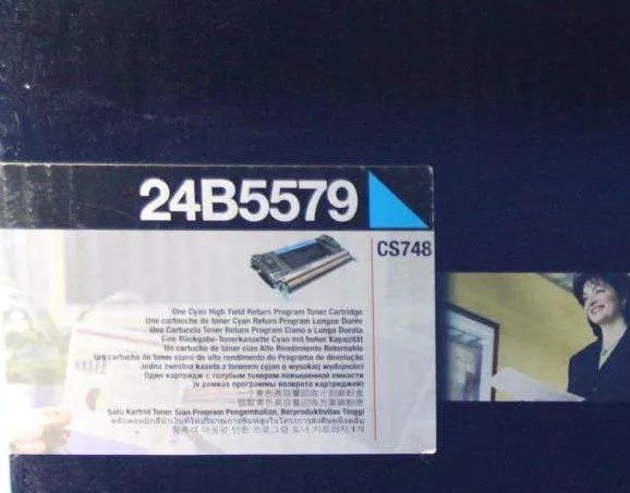 Lexmark 24B5579 Toner Cyan Lexmark CS746de Lexmark CS748de