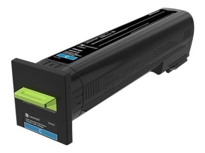 Lexmark 72K20C0 PB Toner cyan 8K CS820de CX820de CX860de LPR