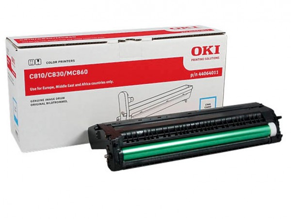 OKI Bildtrommeleinheit Cyan für OKI C800 C801 C810 C821 OKI C830 OKI MC860 MC861 44064011