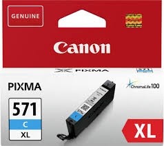 Canon CLI-571XL Cyan ChromaLife100 Tinte MG5751 MG6853 MG7751 0332C001
