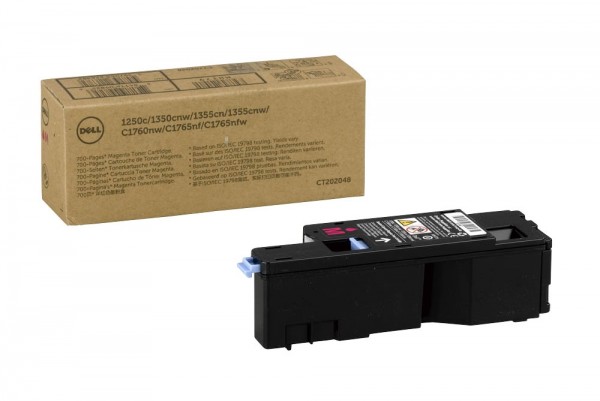 DELL 593-11146 Toner Magenta HX76J für 1250C 1350CNW 1355CN MHT79