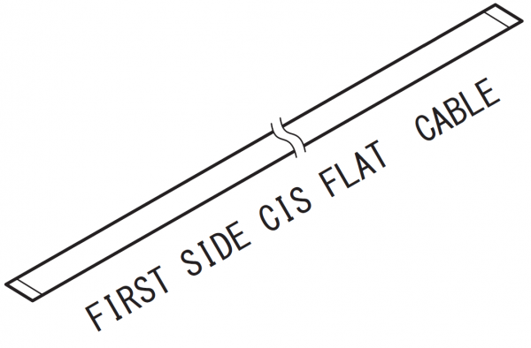 Brother D00939001 First Side CIS Flat Cable für DCP-9030CDN DCP-L3510CDW DCP-L3517CDW