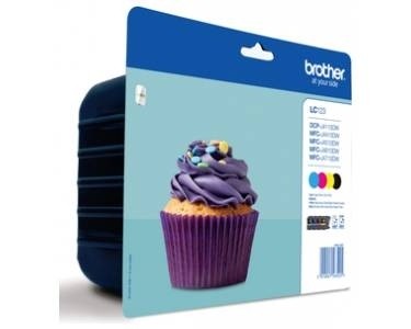 Brother Tintenpatrone Multi Pack LC123VALBPDR MFC-J4510DW