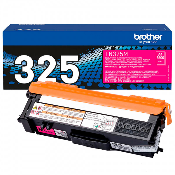 Brother Toner Magenta TN-325M Brother DCP-9270 9055 HL-4140 4150 MFC-9465CDN MFC-9560CDW MFC-9970C