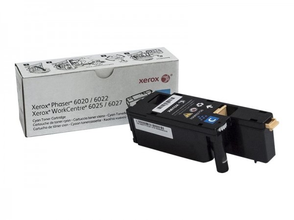 Xerox 106R02756 Toner cyan für Phaser 6020 6022 WorkCentre 6025 6027