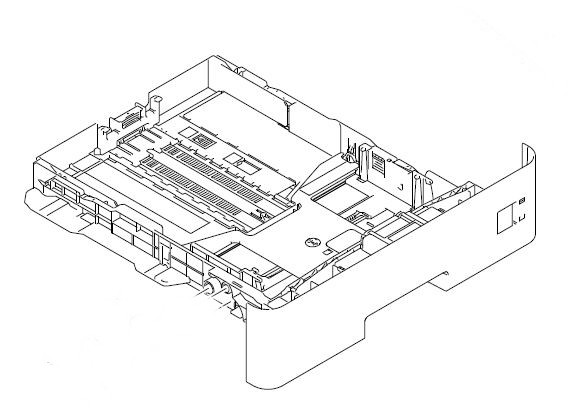 Brother D00690001 Paper Tray für Brother MFC-L6700DW Brother MFC-L6702DW Brother MFC-L6800DW