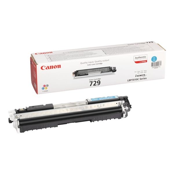 Canon 729 Toner Cartridge Cyan LBP-7010C 7018 7810C 4369B002
