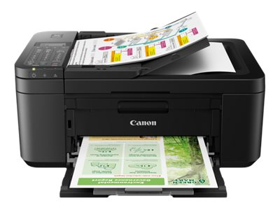 Canon Pixma TR4650 BK Color Inkjet Multifunction Printer Wi-Fi Print Copy Scan Fax Cloud 8.8ipm