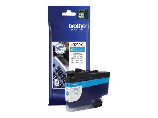 Brother LC-3239XLC Tintenpatrone Cyan für HL-J6000DW MFC-J5945DW MFC-J6945DW MFC-J6947DW