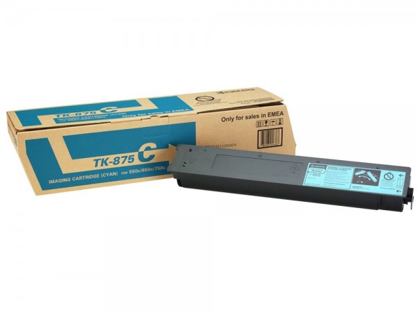 Kyocera TK-875C Toner Cyan für TASKalfa 550c 650c 750c