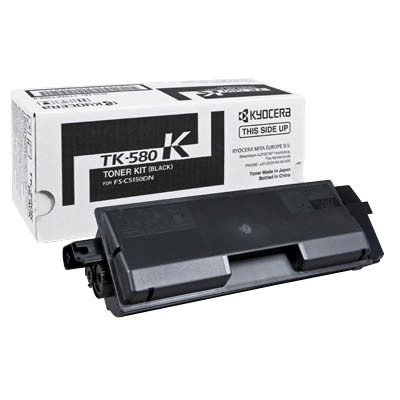 Kyocera TK-580K Toner Black für Ecosys FS-C5150DN P6021cdn