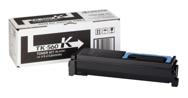Kyocera TK-560K Toner Schwarz für FS-C5300DN FS-C5350DN