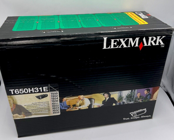 Lexmark T65H31 Toner Black für 25.000 Seiten Lexmark T650 T652 T654 Original