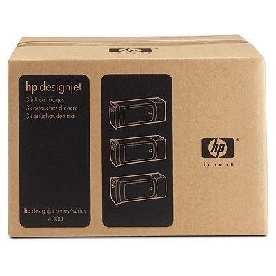 HP 90 Tintenpatronen Cyan 3er Pack für DesignJet 4000 4500 4020 4520